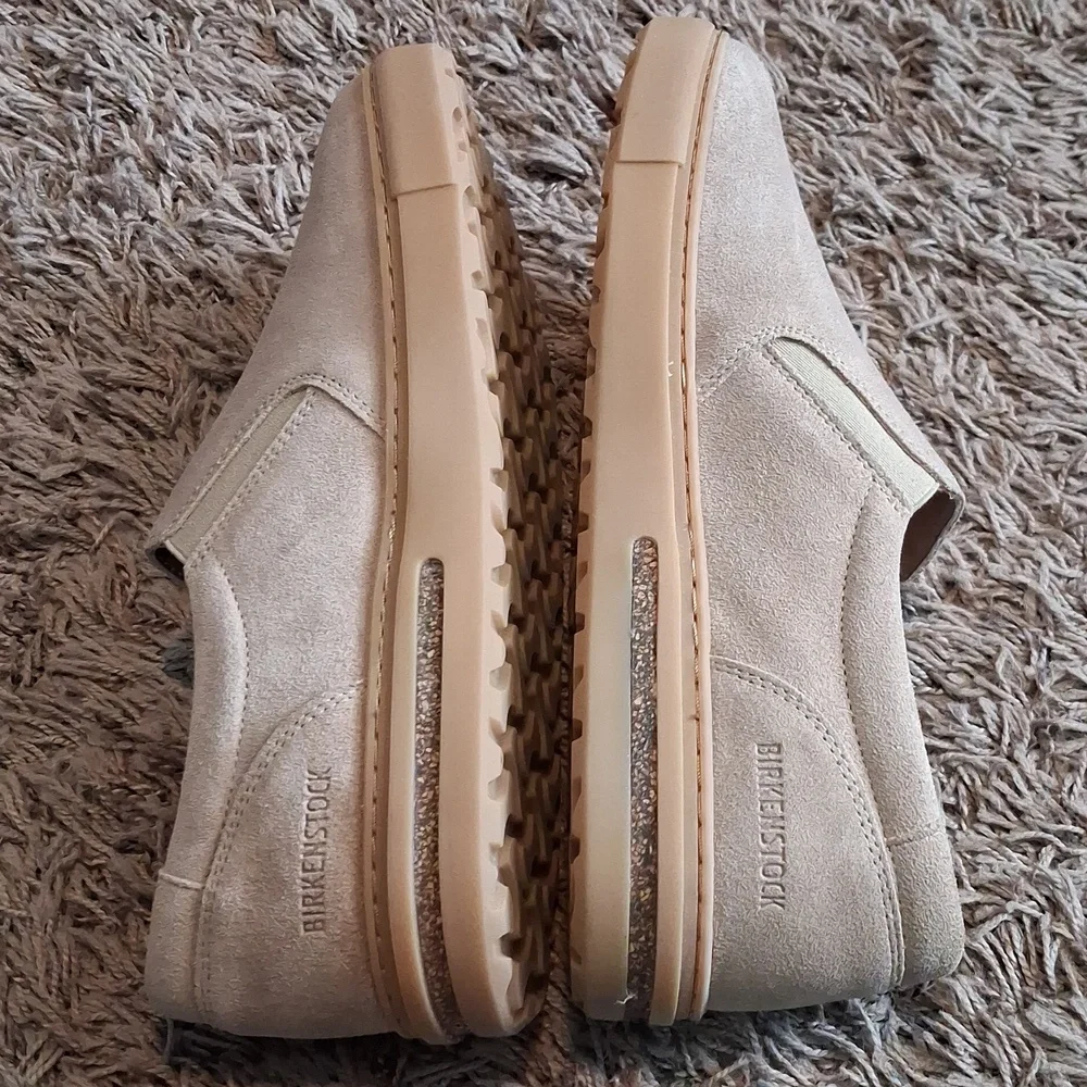 Birkenstock Loafers Shoe Size 41 Oswego Suede Like New! Women's - Picture 4 of 5